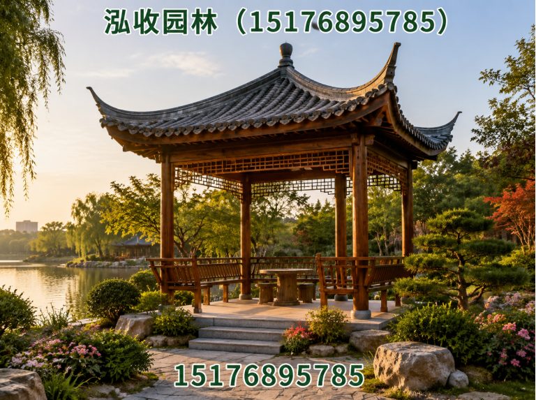 海东京津冀防腐木工程展示图
